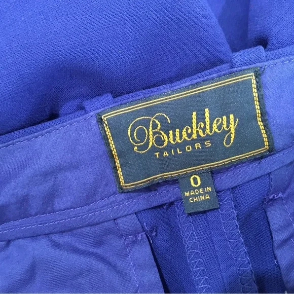 Buckley tailors dress pants hi rise royal blue - Picture 7 of 12